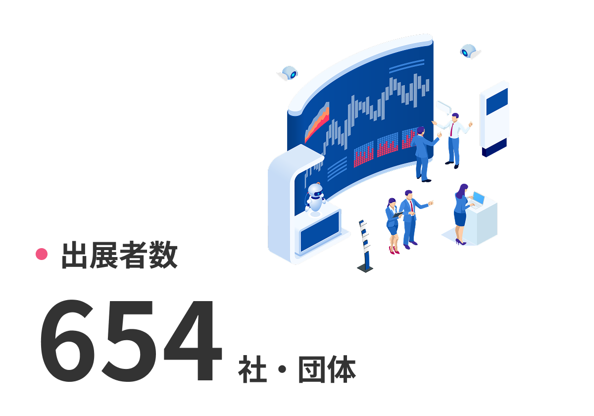 出展者数